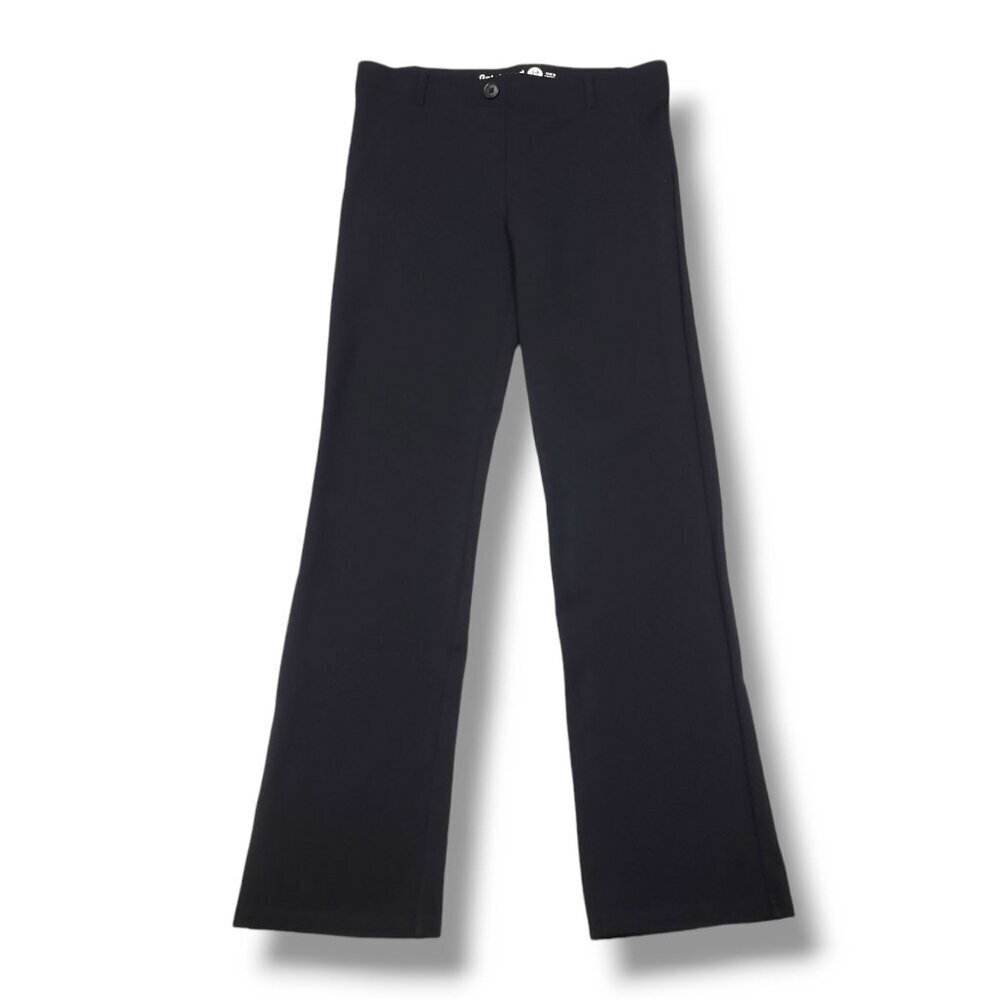 Betabrand Straight Leg Classic Dress Pant Womens‎ Small Petite Black W0076-BK